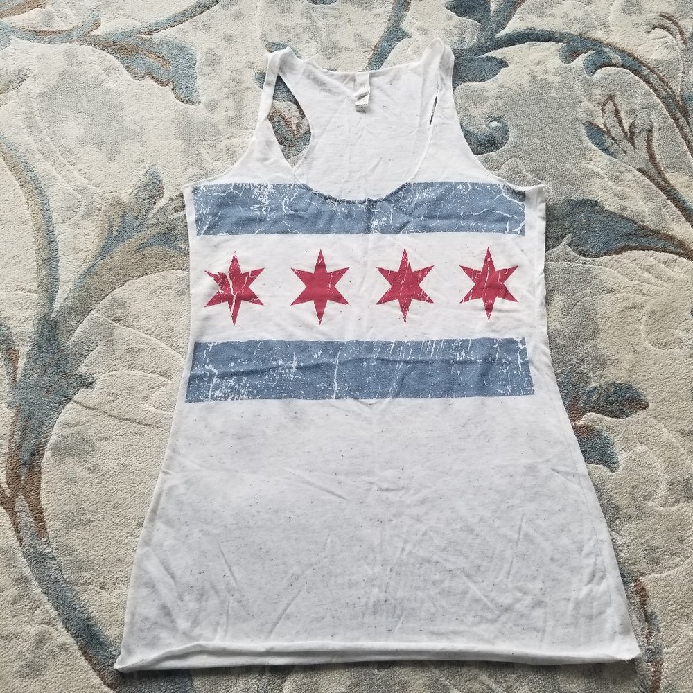 Chicago Flag tank, Size S